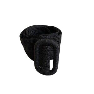 Black Belt Wide Vintage Size S